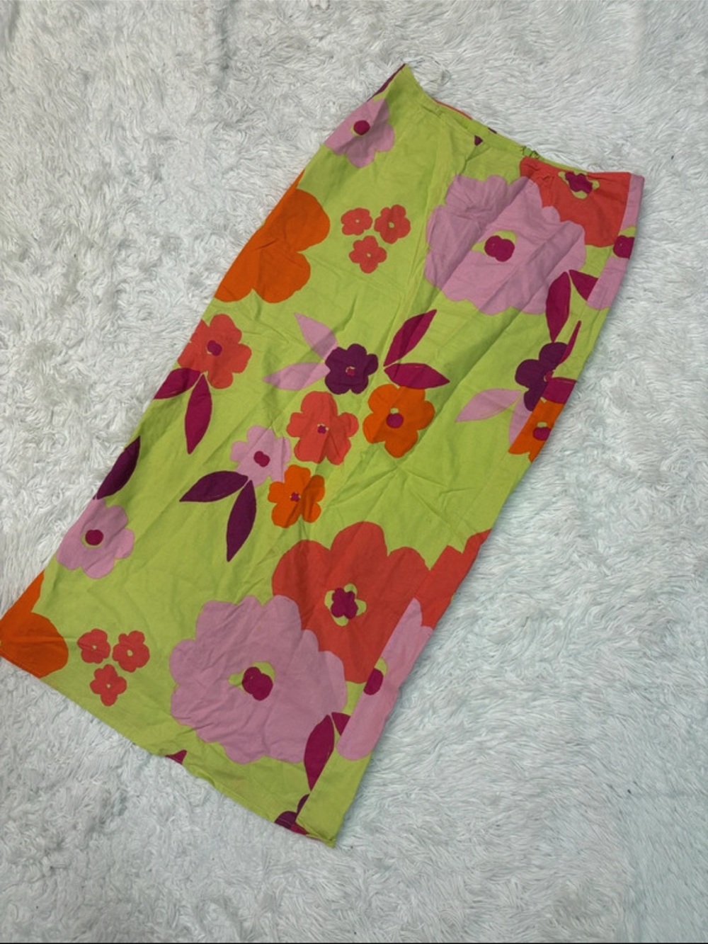 Sabo skirt floral print print midi skirt size 4
